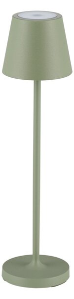 Venkovní stolní lampa Petit olivová 2 W