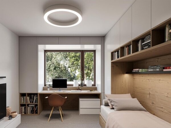 LED2 - LED Stmívatelné stropní svítidlo SATURN LED/60W/230V 3000K/4000K bílá