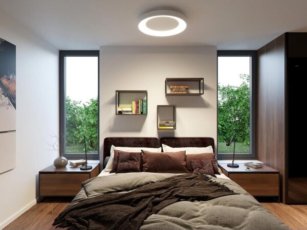 LED2 - LED Stmívatelné stropní svítidlo BELLA LED/80W/230V 3000K/4000K bílá