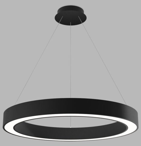 LED2 - LED Stmívatelný lustr na lanku SATURN LED/60W/230V 3000K/4000K černá
