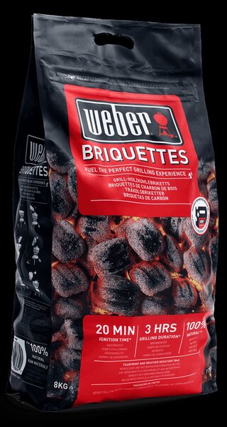 Weber Kvalitní grilovací brikety Weber, 8 kg