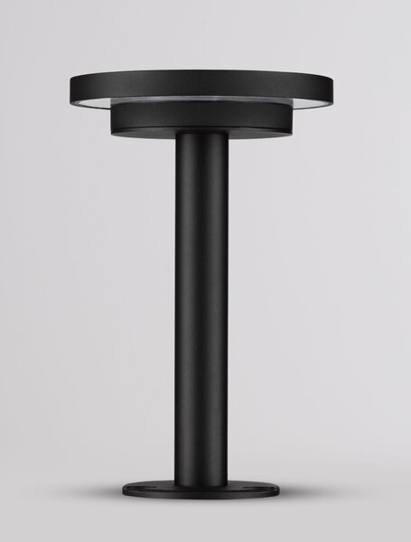 Vonkajšia stojaca lampa Nitro pieskovo čierna 12 W – Černá