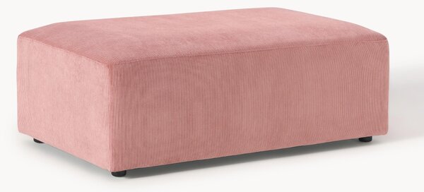 XL manšestrový otoman Melva, Š 116 x H 72 cm