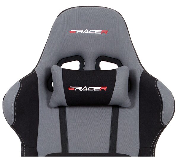E-Racer KA-F01 šedá/černá