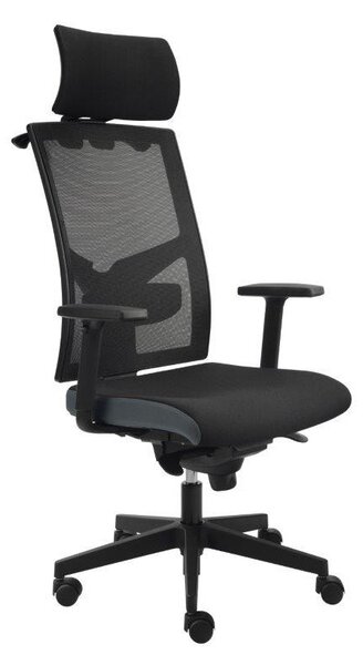 Kancelářská ergonomická židle Alba GAME ŠÉF VIP T- synchro – na míru, nosnost 150 kg
