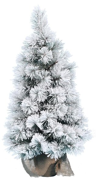 Umělý vánoční stromek Mini Borovice Zasněžená 60cm