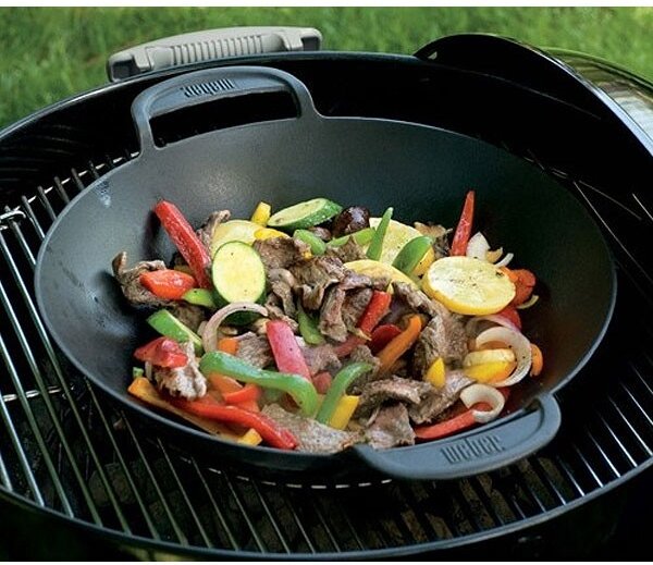Weber Wok pánev a sada pro Gourmet BBQ System