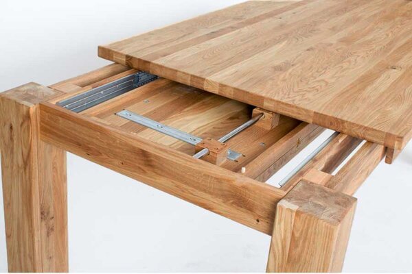 BRADOP Rozkládací jídelní stůl KÁJ 140(210)x90x76 masiv dub