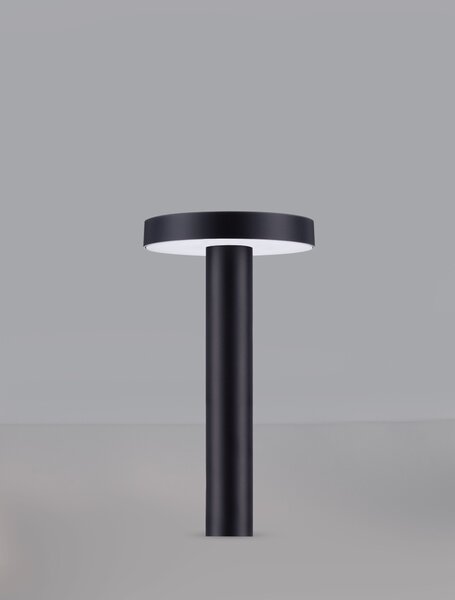 Vonkajšia stojaca lampa Mood tmavo antracitová 5 W – Šedá