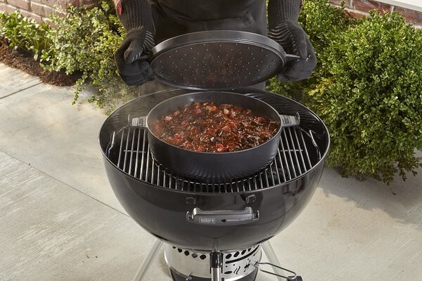 Weber Litinový hrnec 2 v 1 pro Gourmet BBQ System