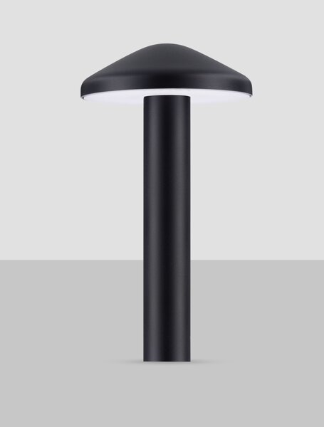 Vonkajšia stojaca lampa Nemo tmavo antracitová 5 W – Šedá