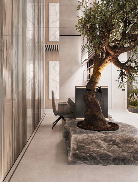 Vonkajšie fasádne svietidlo Tree čierne 8 W – Černá