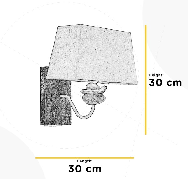 ONLI - Nástěnné svítidlo SEREGON 1xE27/22W/230V