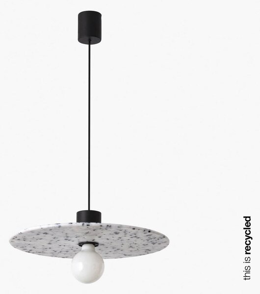CONFETTI 400 závěsné svítidlo, recyklovaný marmoreal, pr. 45cm - FARO