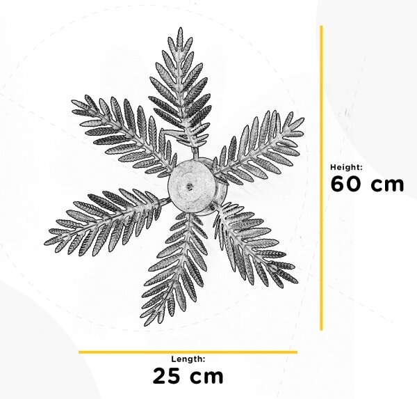 ONLI - Stropní svítidlo FELCE 3xE14/6W/230V bronzová