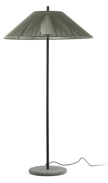 SAIGON OUT stojací lampa, olivová zelená 2M C100 - FARO