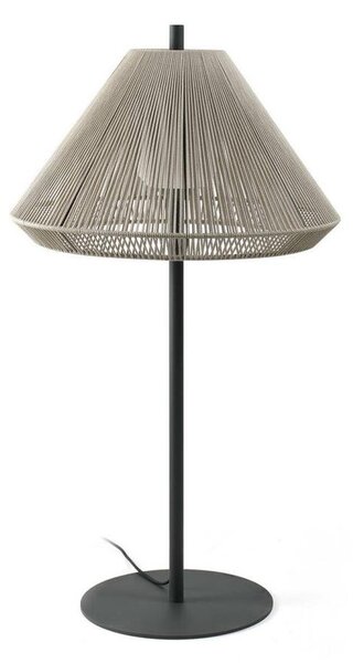 SAIGON OUT 1200 C70 stojací lampa, šedá/béžová - FARO