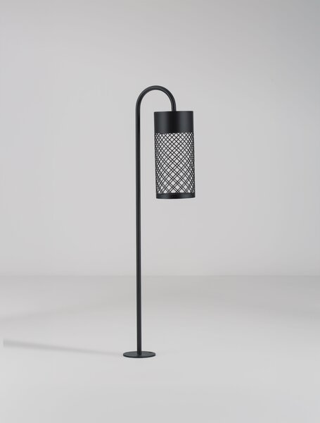 Vonkajšia stojaca lampa Motley pieskovo čierna 9 W – Černá (9060232)