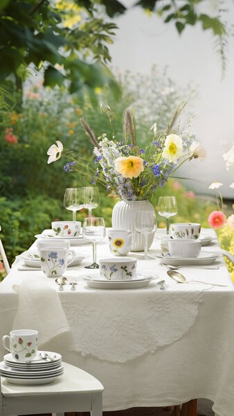 Kähler Design Porcelánový hrnek Hammershøi Summer - Sunflower KD516
