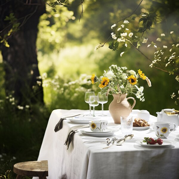 Kähler Design Porcelánový hrnek Hammershøi Summer - Sunflower KD516