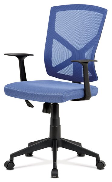 Kancelářská židle na kolečkách MESH – modrá