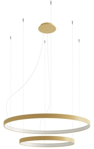 Thoro TH.268 - LED Lustr na lanku RIO LED/80W/230V CRI95 4000K zlatá