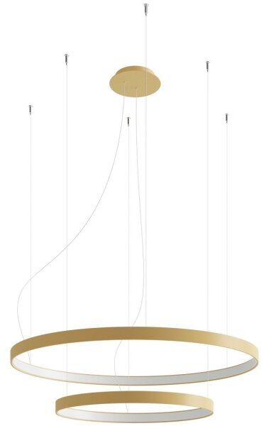 Thoro TH.214 - LED Lustr na lanku RIO LED/80W/230V CRI90 3000K zlatá