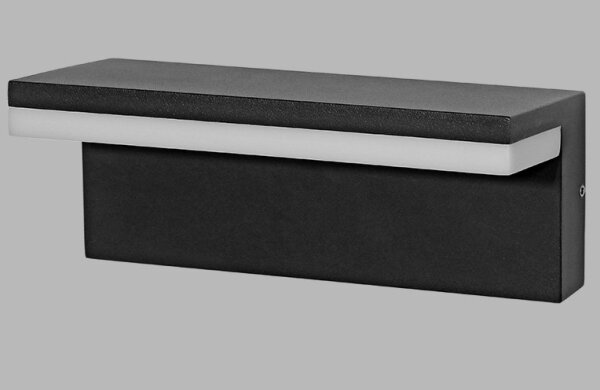 LED2 - LED Venkovní nástěnné svítidlo HUGO LED/9W/230V IP54 3000K/4000K