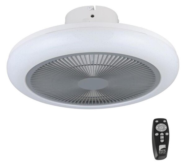 Eglo 35138 - LED Stmívatelný stropní ventilátor KOSTRENA LED/25,5W/230V šedá +DO