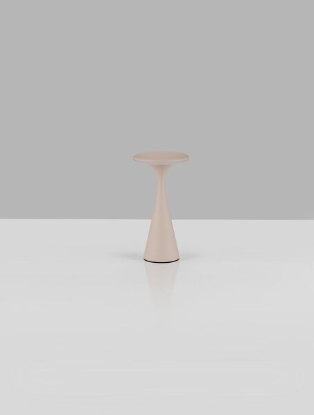 Venkovní stolní lampa Grigio písková 2 W