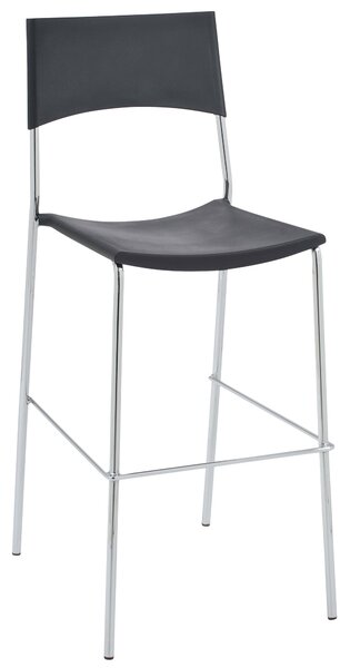 Barová židle Grosseto - Černá