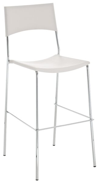 Barová židle Grosseto - Bílá
