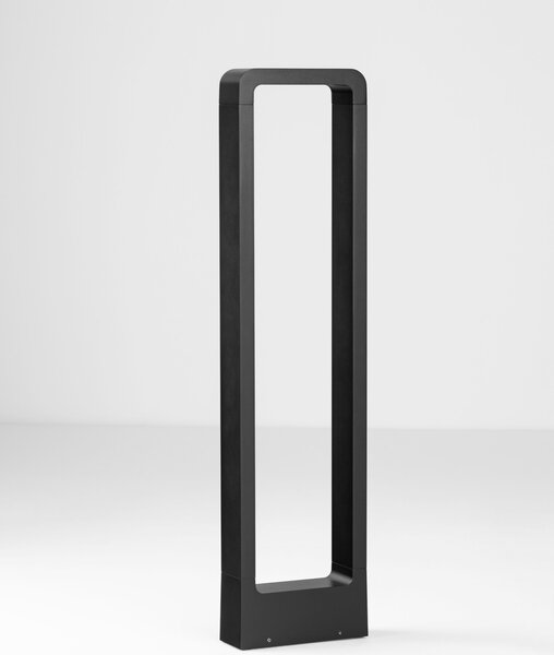 Vonkajšia stojaca lampa Minimal pieskovo čierna 7 W – Černá (9176112)