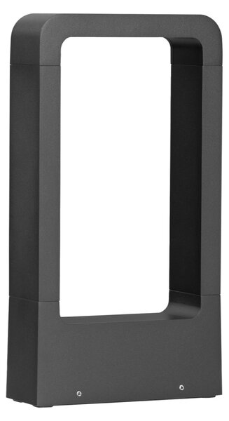 Vonkajšia stojaca lampa Minimal pieskovo čierna 7 W – Černá