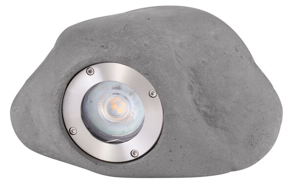 Vonkajšia stojaca lampa Petra sivá 3 W – Šedá