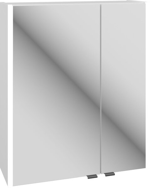 ZRCADLOVÁ SKŘÍŇKA, bílá, 60/70/21,6 cm Xora - Zrcadlové skříňky