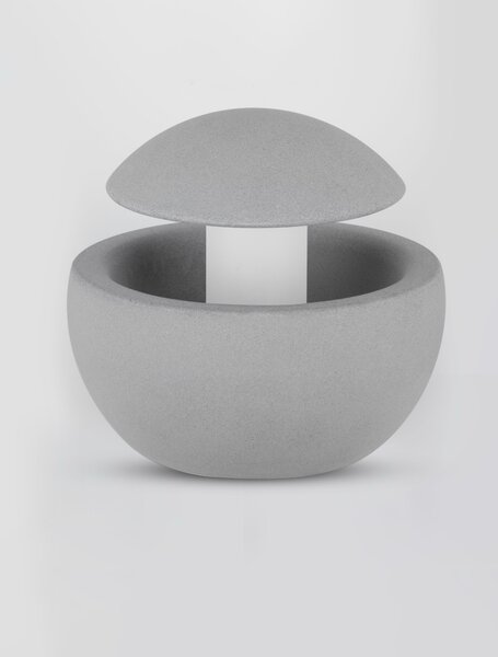 Venkovní stojací lampa Minor šedá 1x5 W