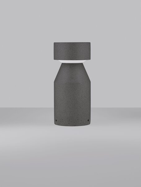 Vonkajšia stojaca lampa Lua čierna 12 W – Černá (9186185)