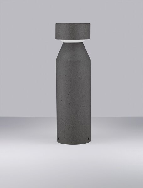 Vonkajšia stojaca lampa Lua čierna 12 W – Černá (9186186)