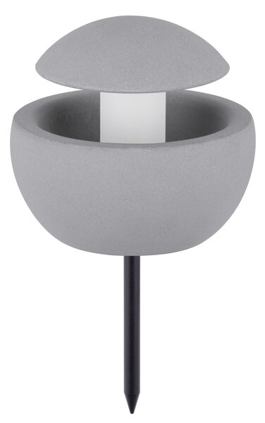 Venkovní stojací lampa Minor šedá 1x5 W