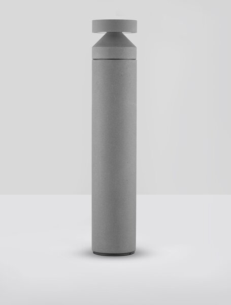 Vonkajšia stojaca lampa Navy sivá 20 W – Šedá (9540226)