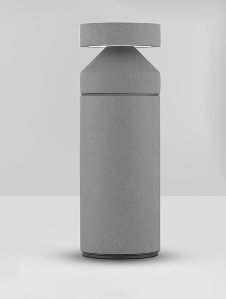 Vonkajšia stojaca lampa Navy sivá 20 W – Šedá