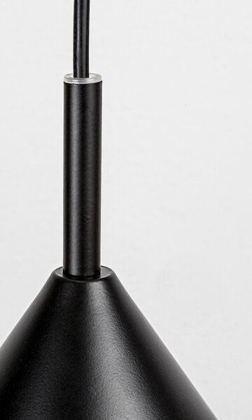 Rabalux 72007 - Lustr na lanku JAROD 1xE27/40W/230V černá