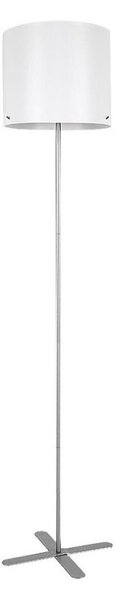 Rabalux 74012 - Stojací lampa IZANDER 1xE27/40W/230V bílá/stříbrná