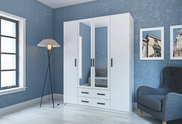 Skříň Simple 4D+2š nymfaea alba