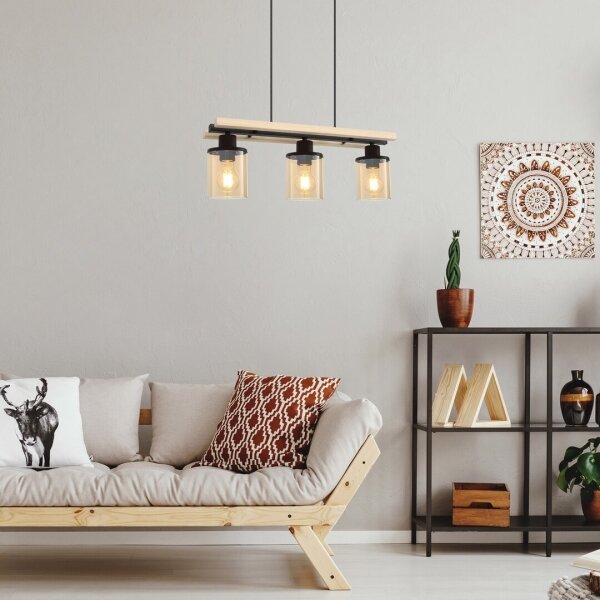 Rabalux 72083 - Lustr na lanku NIYLAH 3xE27/25W/230V