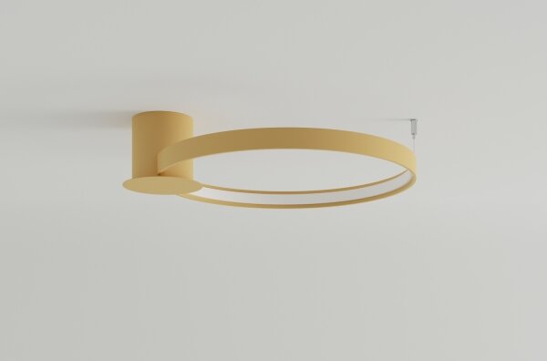 Thoro TH.223 - LED Stropní svítidlo RIO LED/30W/230V CRI 98 4000K pr. 55cm zlatá