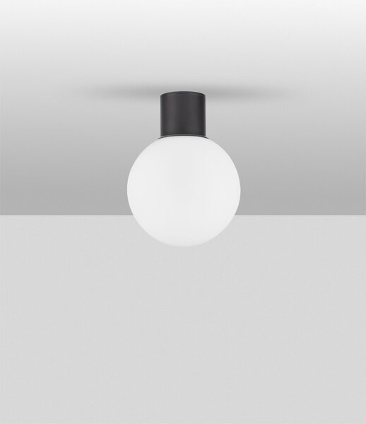 Venkovní stropní svítidlo Spix tmavě antracitové 1x12 W