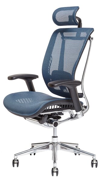 Kancelářská ergonomická židle LACERTA — více barev, nosnost 150 kg Antracit