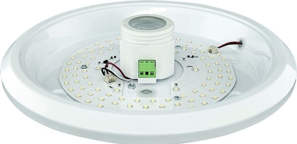 LED Stropní svítidlo se senzorem a nouzovým modulem MANA LED/16W/230V 4000K